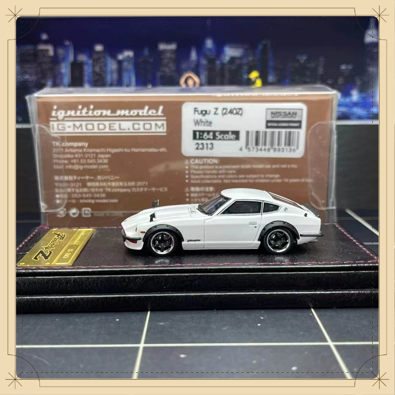 IG 1:64 Resin Nissan Z S30 High-End Simulation Car Model Collection Set Premium Display Item