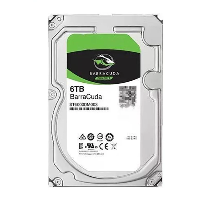 6TB Hard Disk SATA 3 interface 1TB 2TB 3TB 4TB Brand Desktop PC 3.5inch Internal Mechanical Hard disk SATA 6Gb/s HDD (Used)