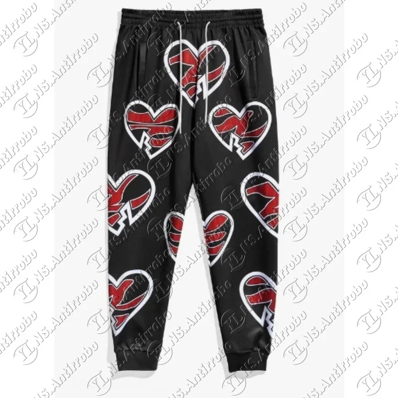 Pantalones de moda de tela elástica transpirable de secado rápido para hombres, mujeres y niños - Ropa estilo Bret Hart Royal Rumble Hitman