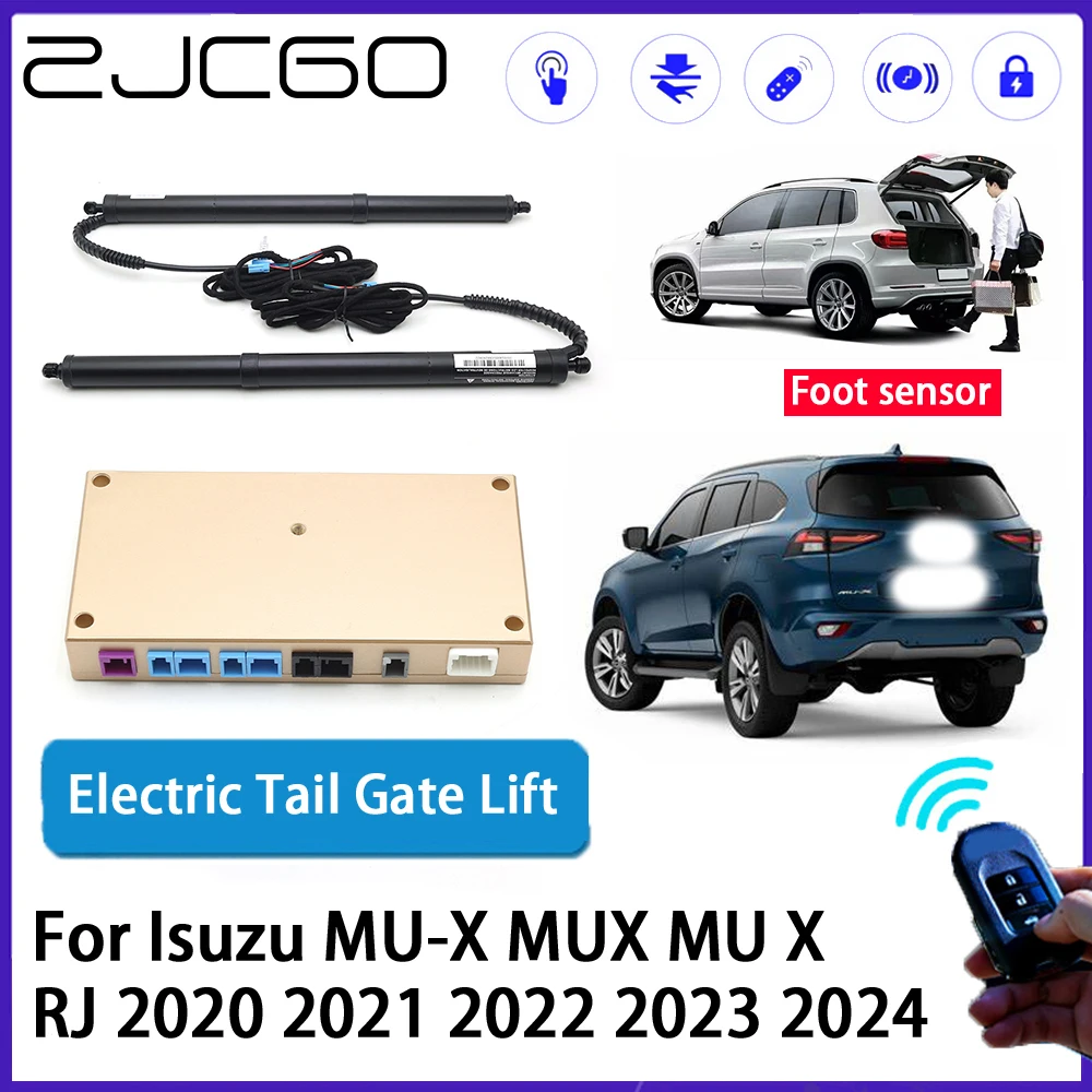 ZJCGO Car Auto Trunk intelligent Electric Tail Gate Lift Automatic Tailgate Opener for Isuzu MU-X MUX MU X RJ 2020~2024