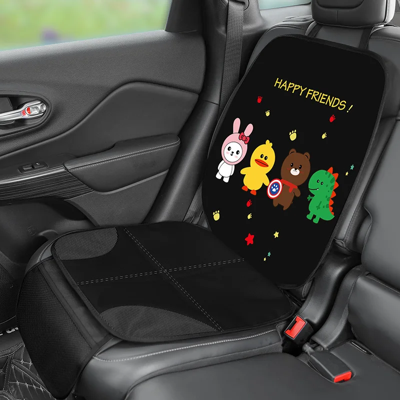 children's-car-safety-seat-wear-resistant-pad-cartoon-baby-seat-thick-protective-pad-isofix-universal-anti-slip-pad