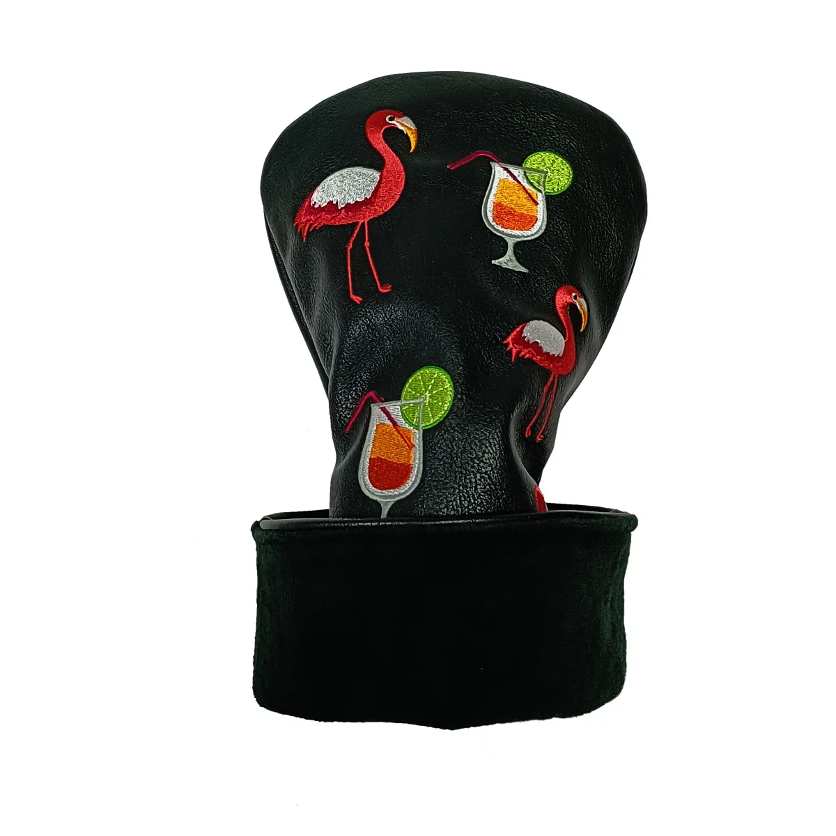 Flamingo Golf Club Headcover 3 Wood Head Cover Golf Premium PU Leather Driver Fairway Wood Hybrid Head Cover Fits for All Brand