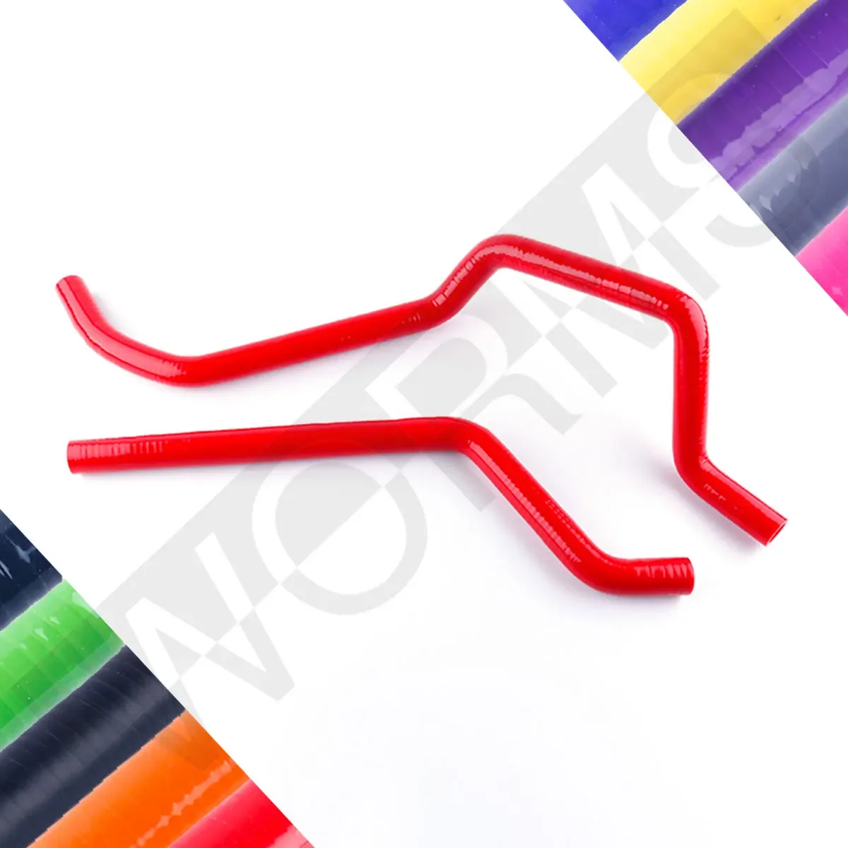 For 2002-2008 Yamaha Grizzly 660 YFM660 4x4 Silicone Radiator Coolant Hose Kit 2003 2004 2005 2006 2007
