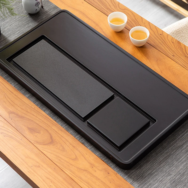 

Гостиничный поднос для чая, большой поднос для яиц, дренажный винтажный поднос для чая, сервировочный прямоугольный поднос для чая из пла, подносы для декора