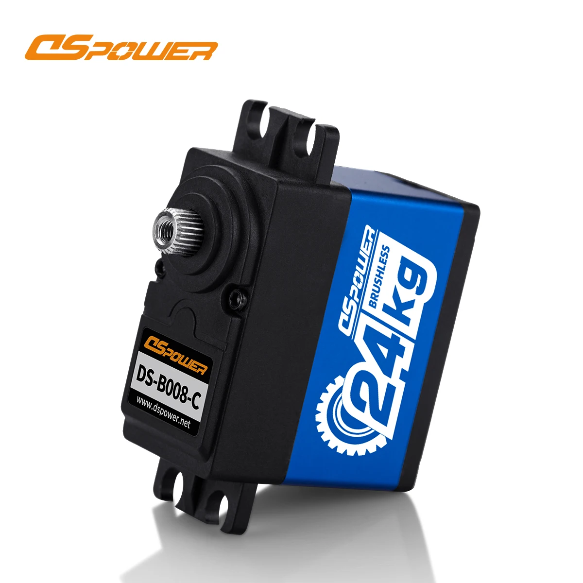 Silnik bezszczotkowy DSpower 24KG, cyfrowe serwo, metalowe przekładnie, wodoodporny, wysoka prędkość, duży moment obrotowy, do samochodów RC, dronów, łodzi, robotów, części do zabawek.