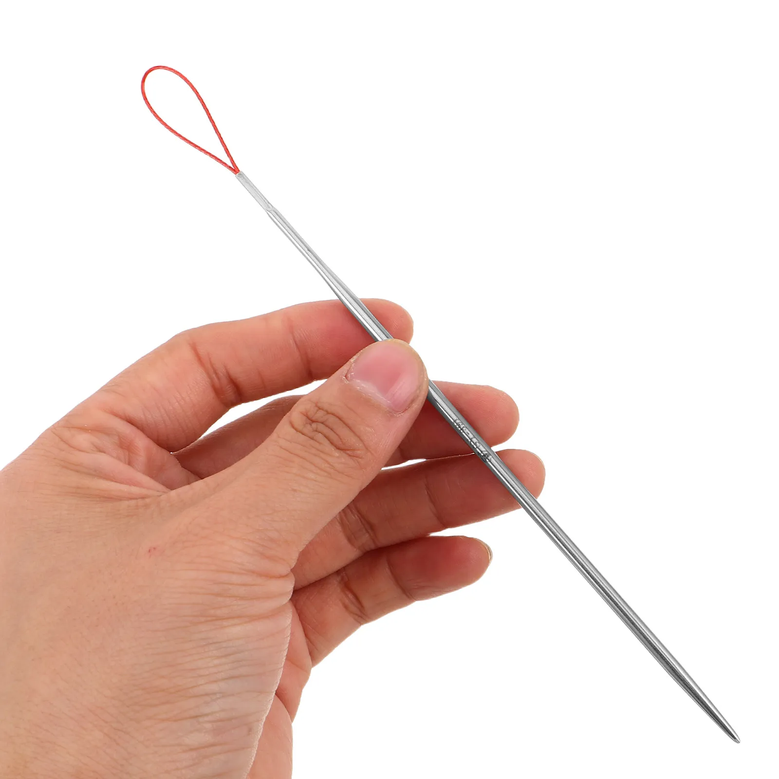 

5Pcs Elastic Threading Tool Drawstring Threader Metal Needle Easy Insert Device for Waistband Hoodie Cords Sweatpants Pants