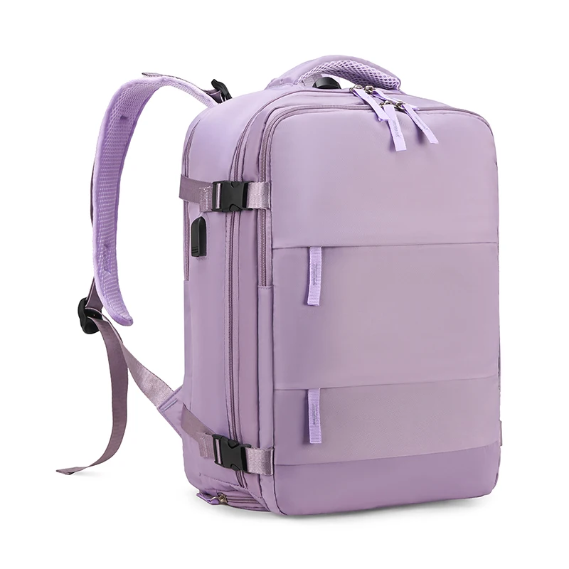 حقيبة ظهر متعددة الوظائف للسفر للأعمال، سعة كبيرة، مع حجرة أحذية مستقلة، حقيبة ظهر للسفر، حقيبة كمبيوتر محمول، إلخ