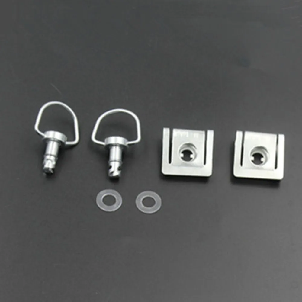 Motorcycle Quick Release D-ring Fasteners Turn Race Fairing Screws Bolts Off-road Cruiser Chopper Cafe Racer