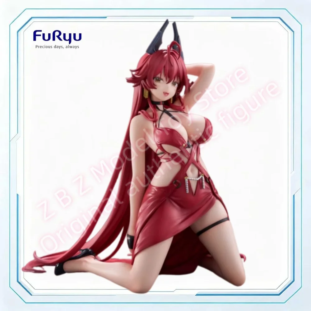 In Stock FuRyu Original Genuine Anime Game Goddess of Victory: Nikke Red Hood Nonsense Red 12cm Noodle Stopper Model Toy Figures