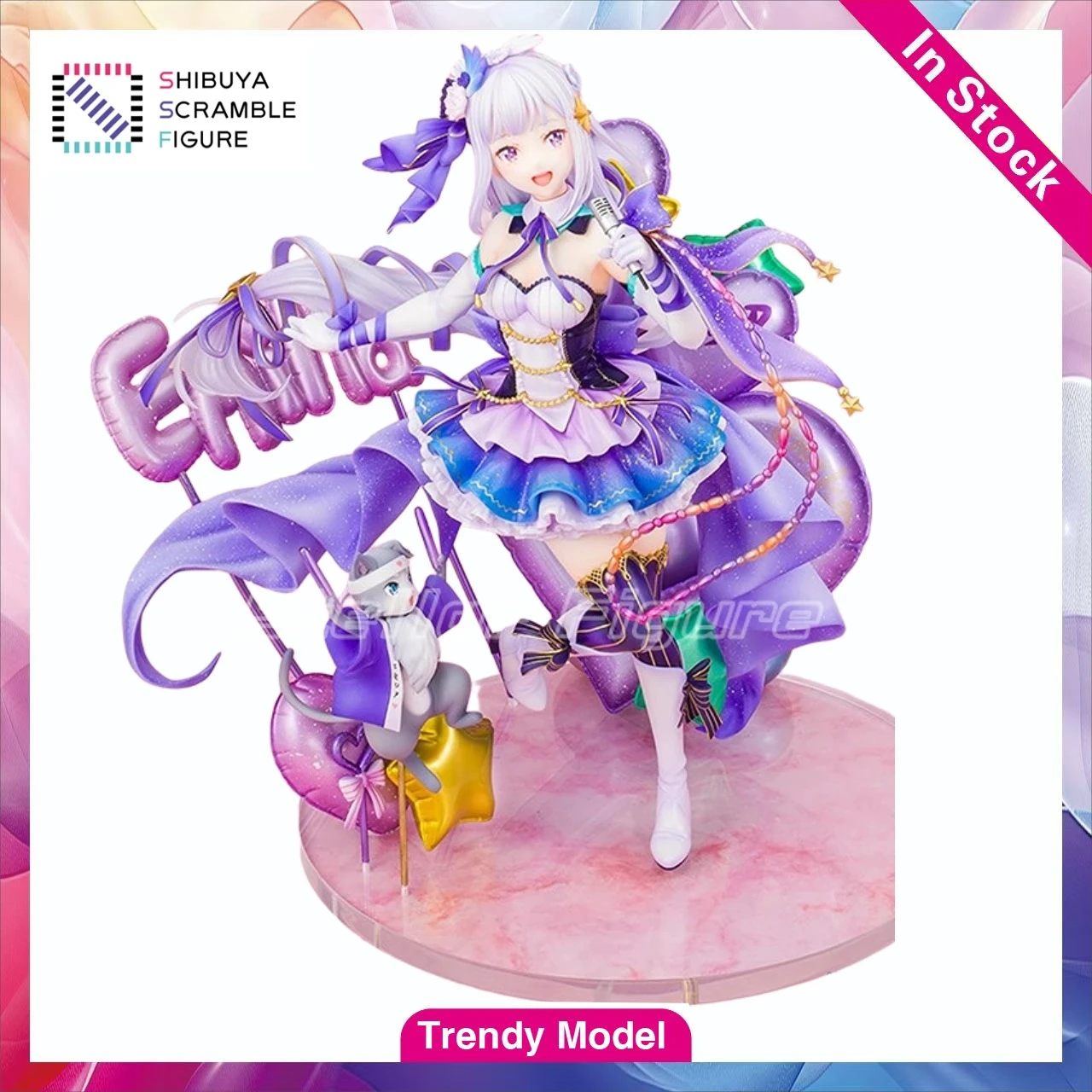 

【TM】В наличии SSF EStream Re:Zero — Жизнь в другом мире Эмилия, фигурка 1/6, модель, игрушка, подарок, коллекционный предмет, украшение