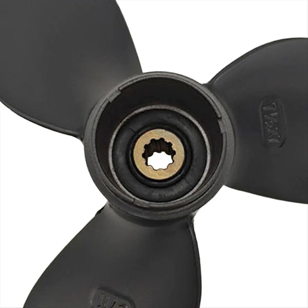 #30F Propeller,Propeller 7 1/2X7 58111-98651-019 for Suzuki 4-6HP Boat Engine Parts (Black)