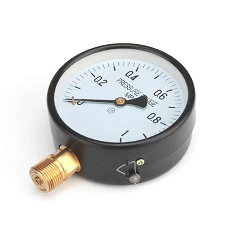 100mm Diameter Pressure Gauge 0-1.6 2.5 40 60MPA Pointer Diameter Of Hydraulic And Pneumatic Boiler