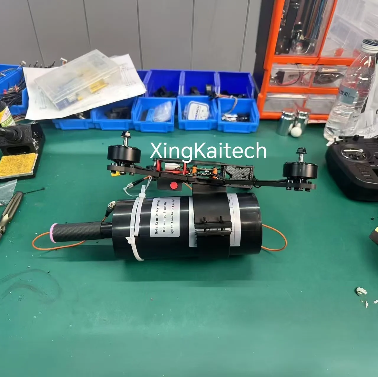 

FPV Optical Fiber Equipment Anti-Interference Video Transmission Drone Parts for 2km-10km Quadcopter 0.3mm Cable for Fpv Drone