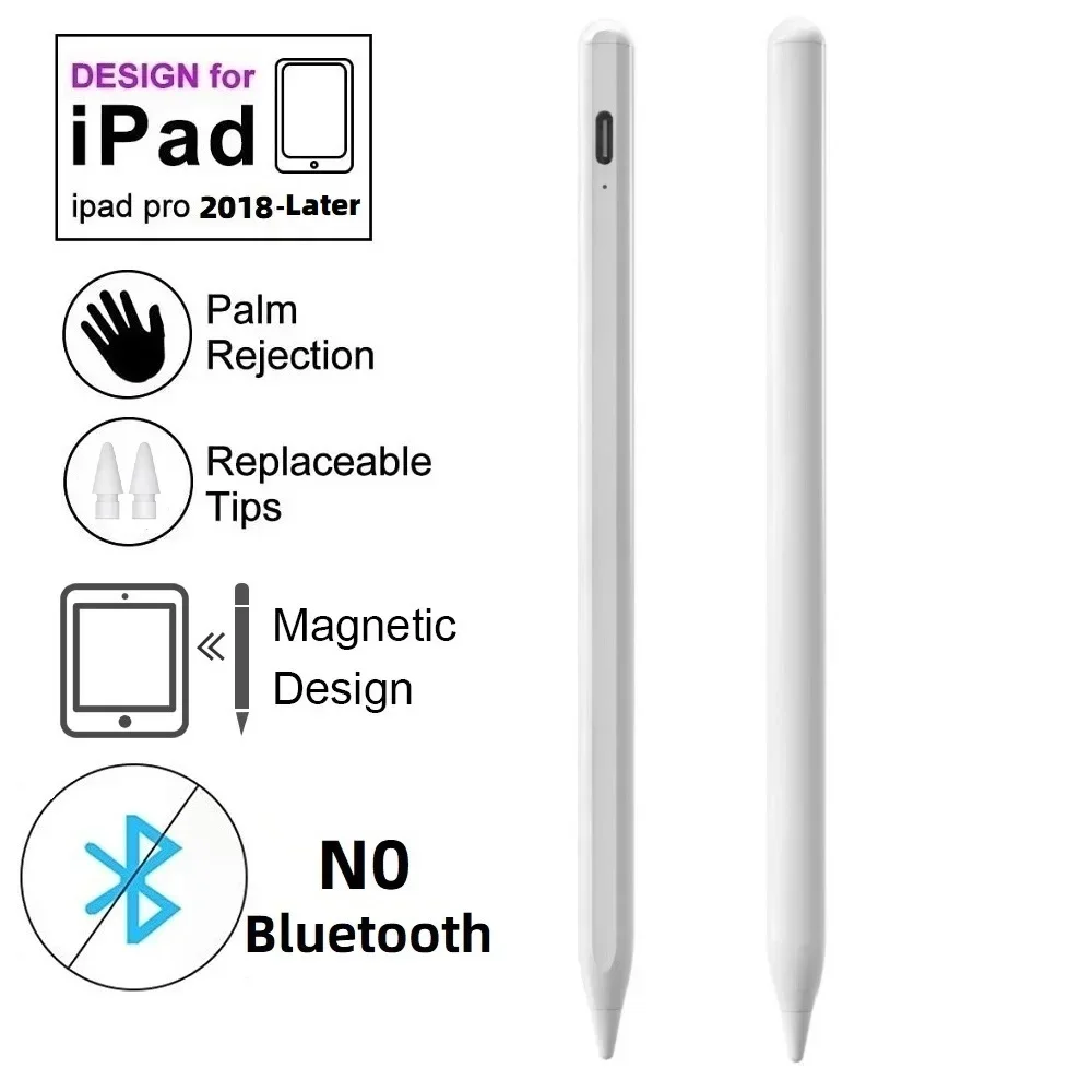 YP Stylus Pen Compatible for IPad/iPad Pro/Air/Mini (2018 and Later) Writing Drawing for IPad with Active Pencil Palm Rejection