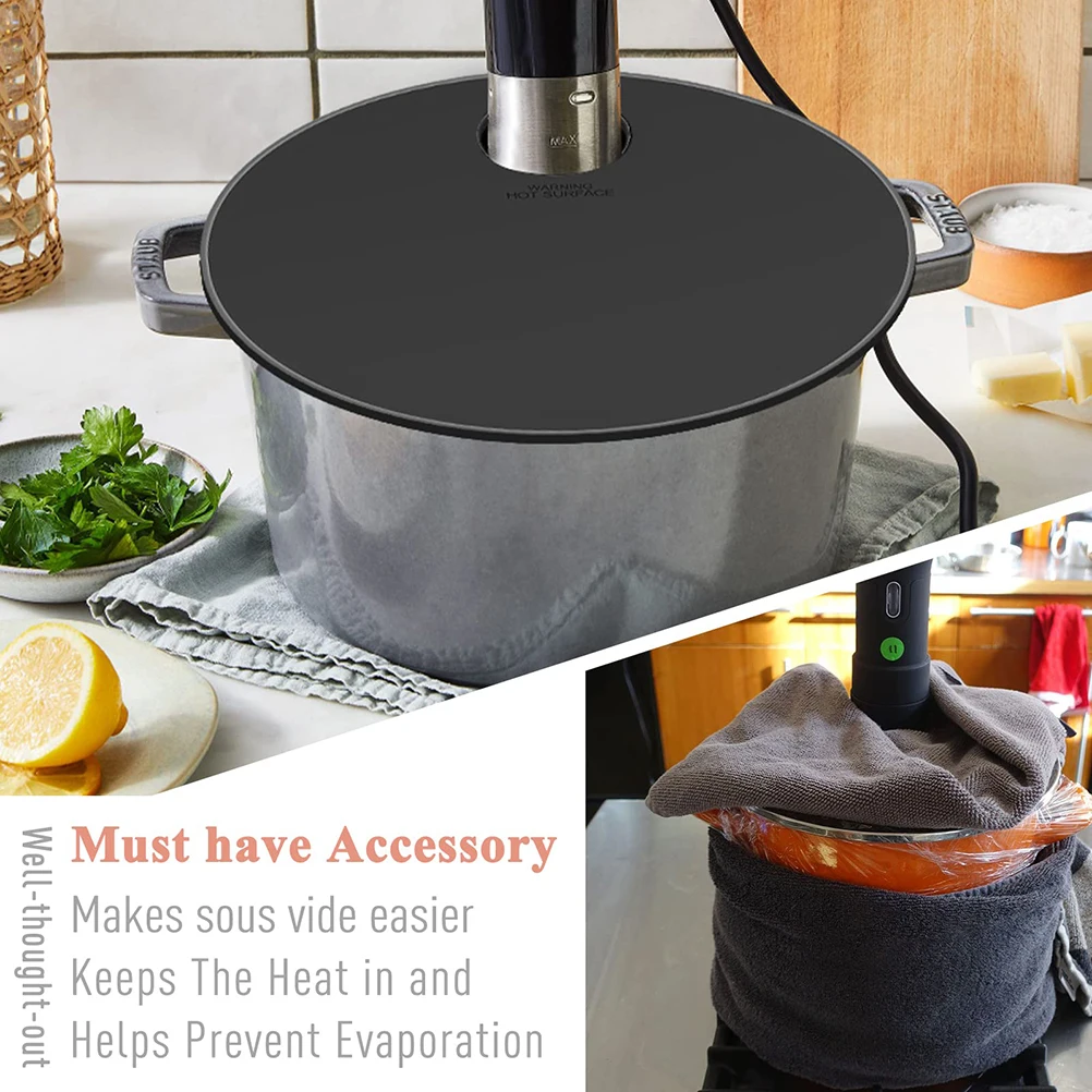 غطاء سيليكون Sous Vide للأواني الأسهم