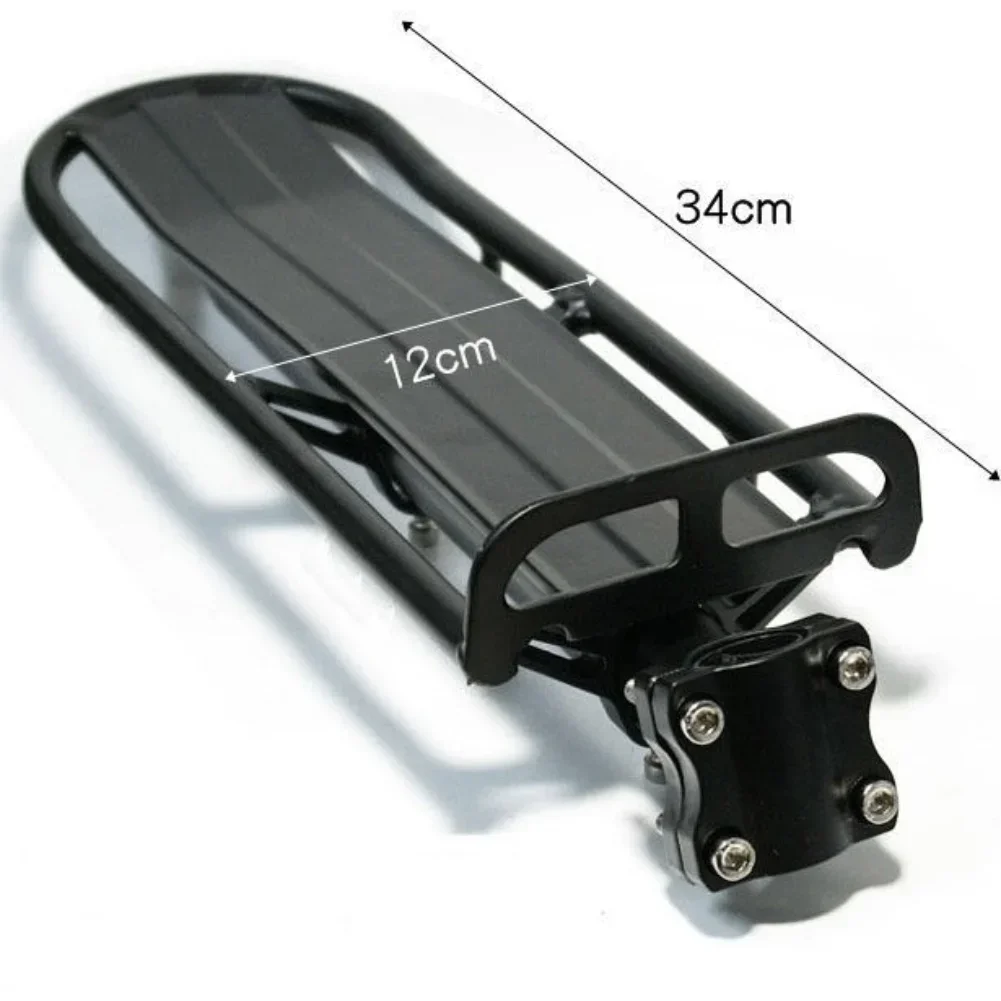 Mountain Bike Rack Bicycle Carrier Aluminum Alloy Construction Lightweight Design Mudguard Feature Cycling Accessories