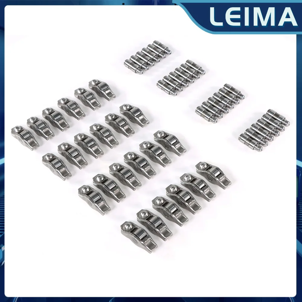 

Комплект подъемников клапанов с коромыслами двигателя, 24 шт. + 24 шт. OE 5184296AH 5184332AA для Jeep Dodge Chrysler 2011-2020 3,6 л 3,6 л V6