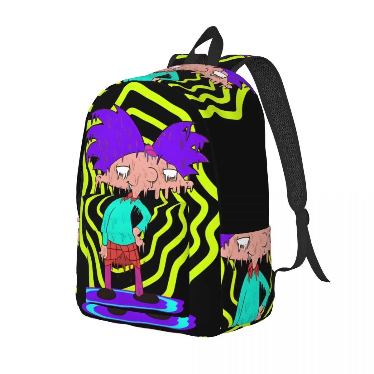 Kindergarten Bag Hey Arnold In Grime Styles Sturdy Shoulder Hey Arnold Preschool For Gifts Good Quality Handbag High School