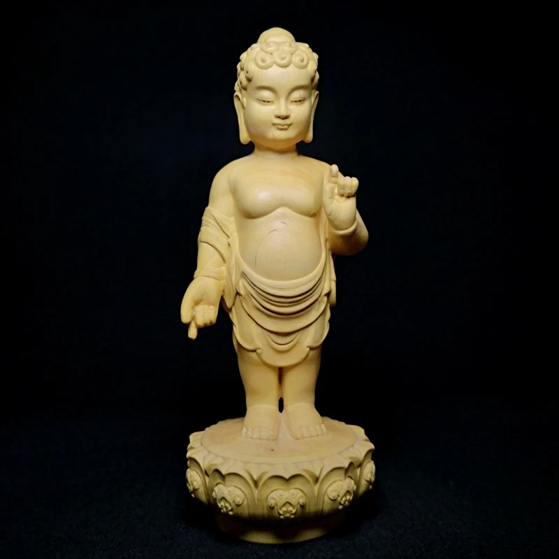 1919-art-antique-taille-162-×-65-cm-buis-chinois-sculpte-a-la-main-bouddhisme-prince-bouddha-statue-bureau-decoration-collection