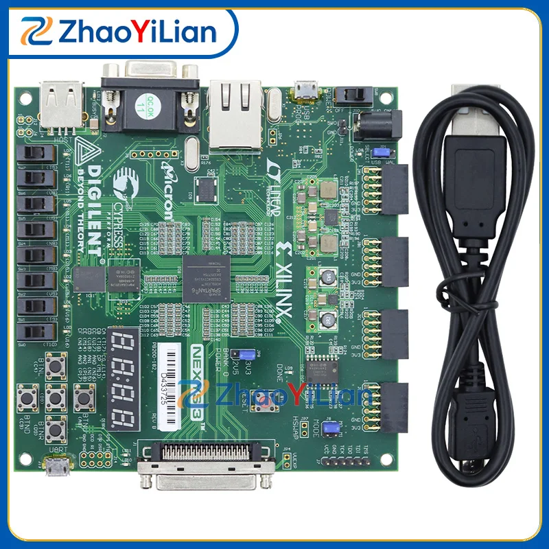 For NEXYS 3 Digilent FPGA Board With Ethernet VGA USB UART And Seven Segment Display