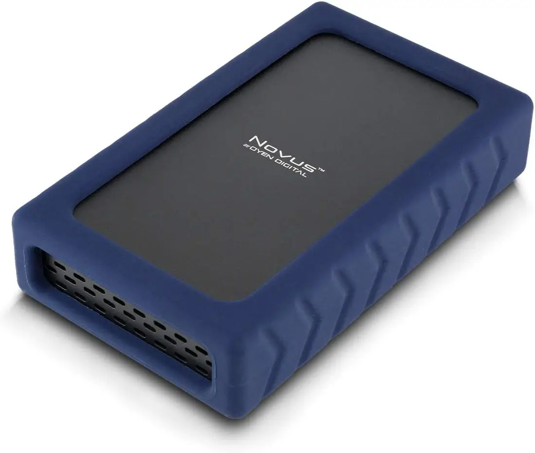

USB-C Rugged 3.5-Inch External Hard Drive Enclosure, Durable and Portable Storage Solution