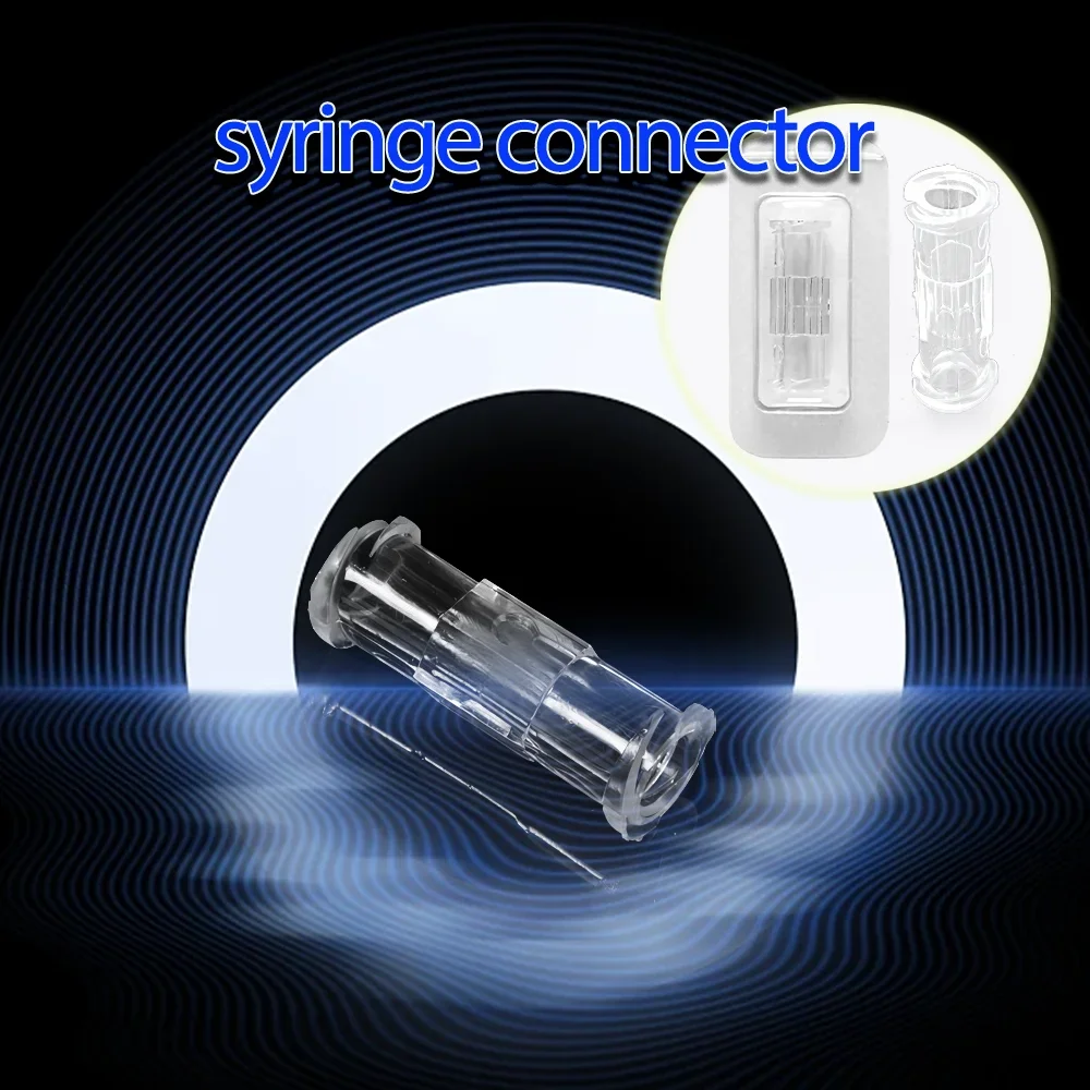 

50/100pcs Luer Lock to Luer Lock Connector Female Luer Syringe to Syringe Transfer Joint PP Syringe Adapter Coupler