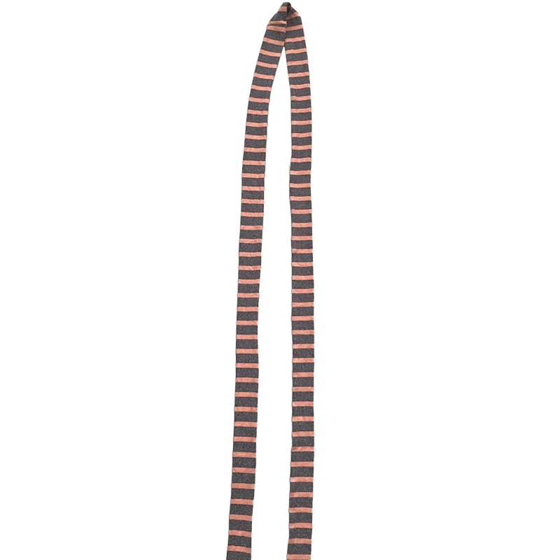 Оригинальный дизайн, оранжевый женский шарф, корейский новый милый милый полосатый всесезонный универсальный шейный платок, женский