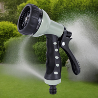 7 Modes Water Gun Home Garden Watering Lance Yard Lawn Flower Bed Plants Vegetable Irrigation Spray Gun Car Pressure Washing Gun