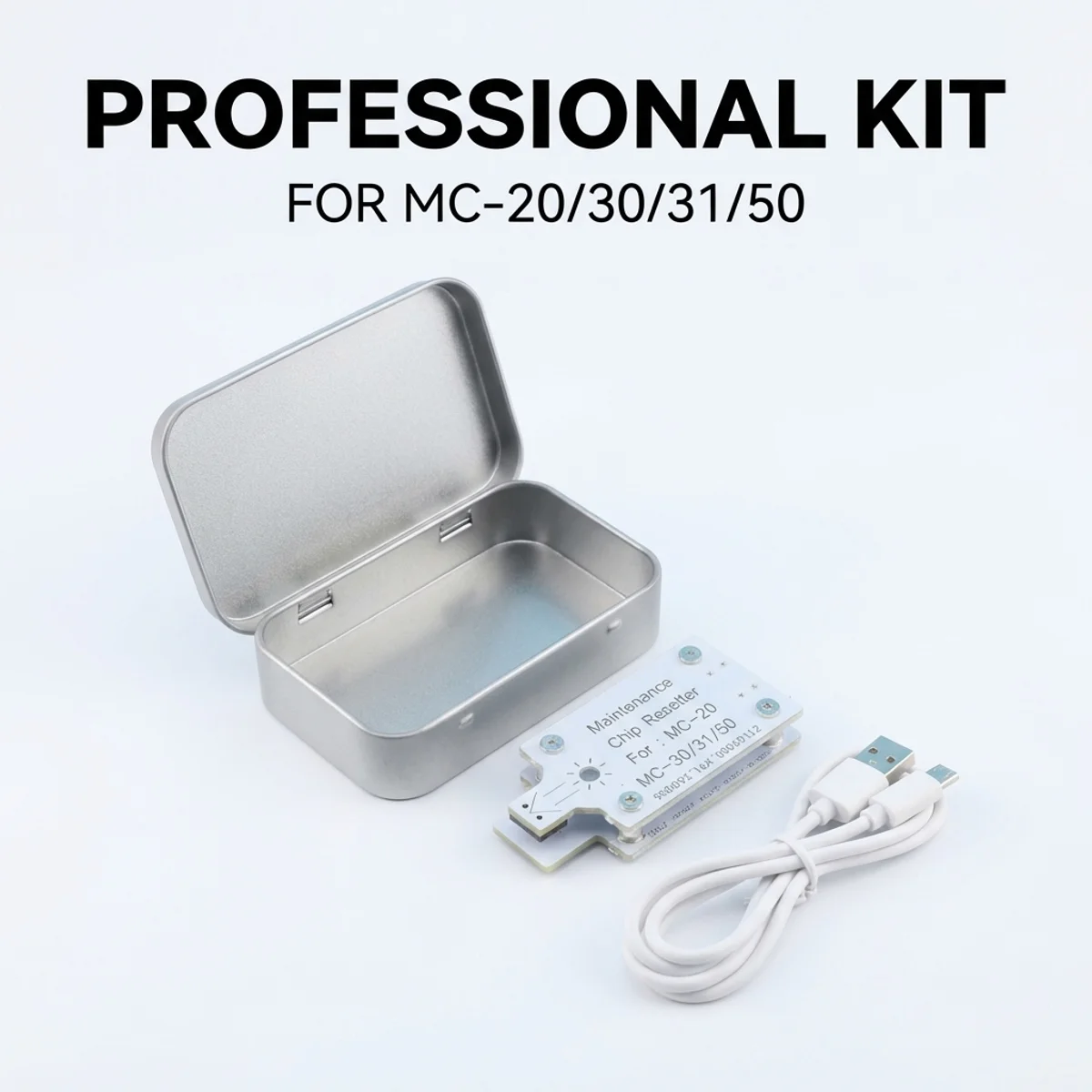 MC-30 Maintenance box chip resetter MC30 Waste ink tank Chip For Canon Pro 520 540 540s 560s 560 2000 4000 4000s 6000s GP-2000