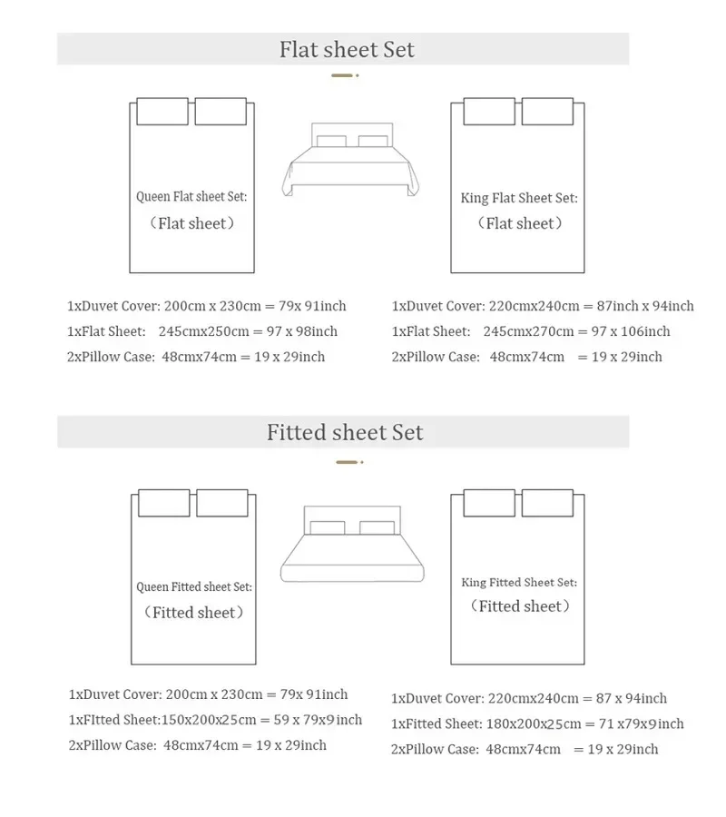 Floral Botanical Prints Luxury Bedding Set Lyocell Eucalyptus Fiber Soft Silky Duvet Cover Flat/Fitted Bed Sheet Pillowcase 4Pcs