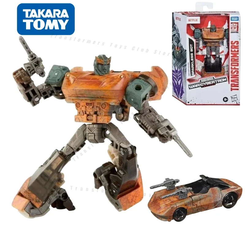 In Stock TakaraTomy Transformers Generations  War for Cybertron Sparkless Bot 11-Inch Action Figures Toy Model Gift Collectibles