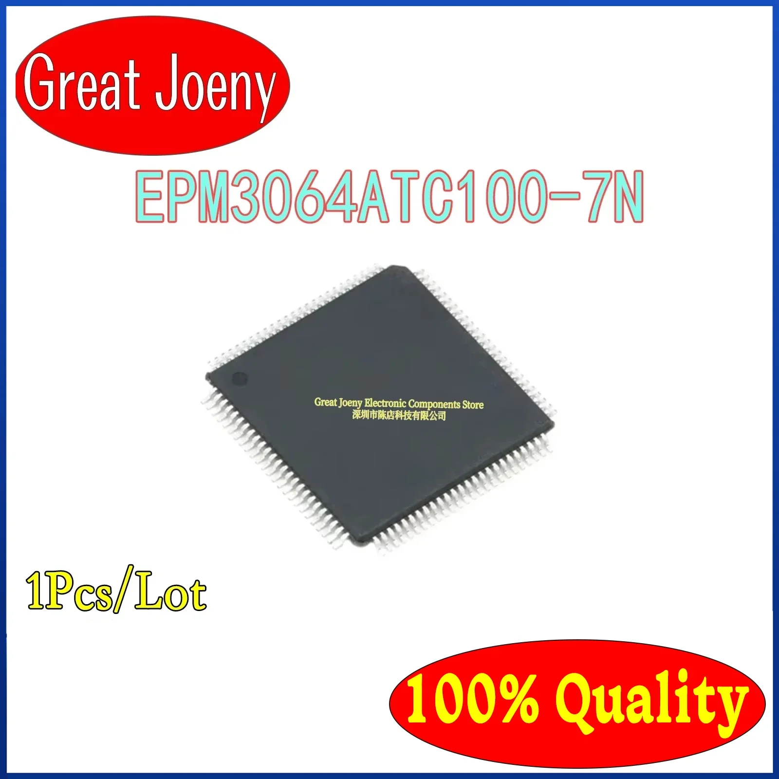 

100% New EPM3064ATC100 EPM3064ATC100-7N IC Chipset TQFP-100 Bulk Best Price Electronic Parts
