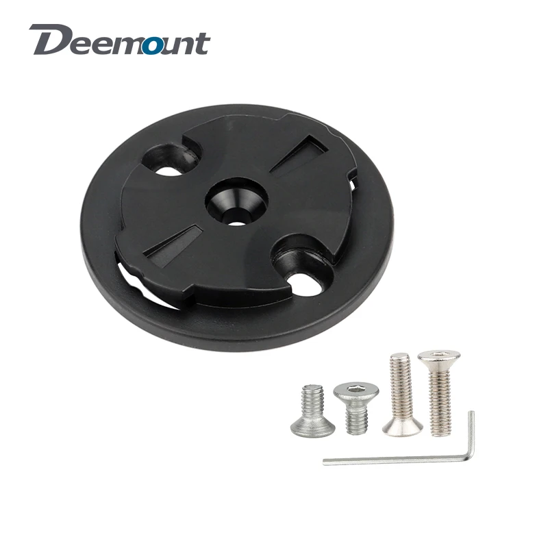 

Deemount Bicycle Computer Bracket Fixed Base Accessories for Garmin Convex Male Buckle Lightweight Plastic Bike Repair Adaptors