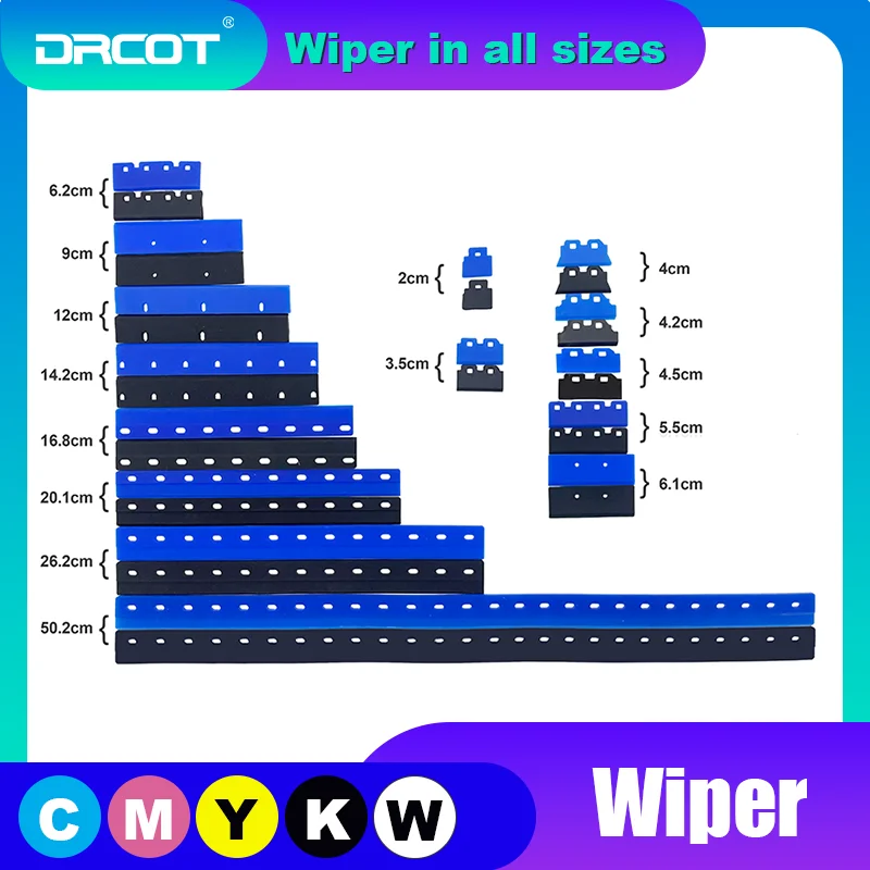 

Cheap Price Wiper Blue/Black Ink Cleaning Wiper For DX6 DX7 DX10 Printhead For Epson