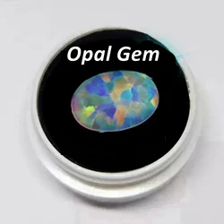 Pretty Opal Natural Loose Gemstone 10X14mm Oval Cut Flat Back Cabochon Loose Gemstone For Jewelry Making DIY Gems