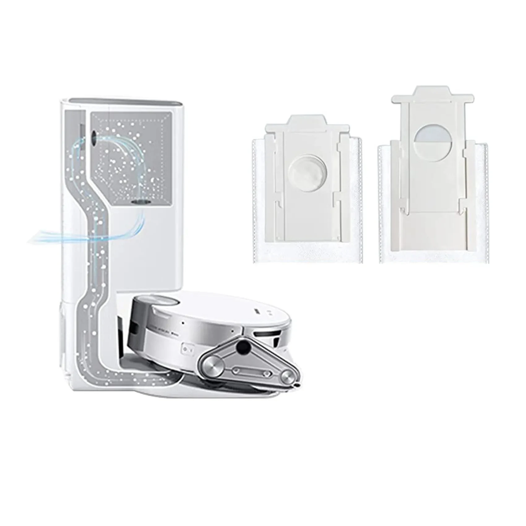 16 szt. Worki do odkurzacza odkurzacza do-RDB95 Jet Bot + Jet Bot AI + Robot odkurzacz stacja akcesoria części