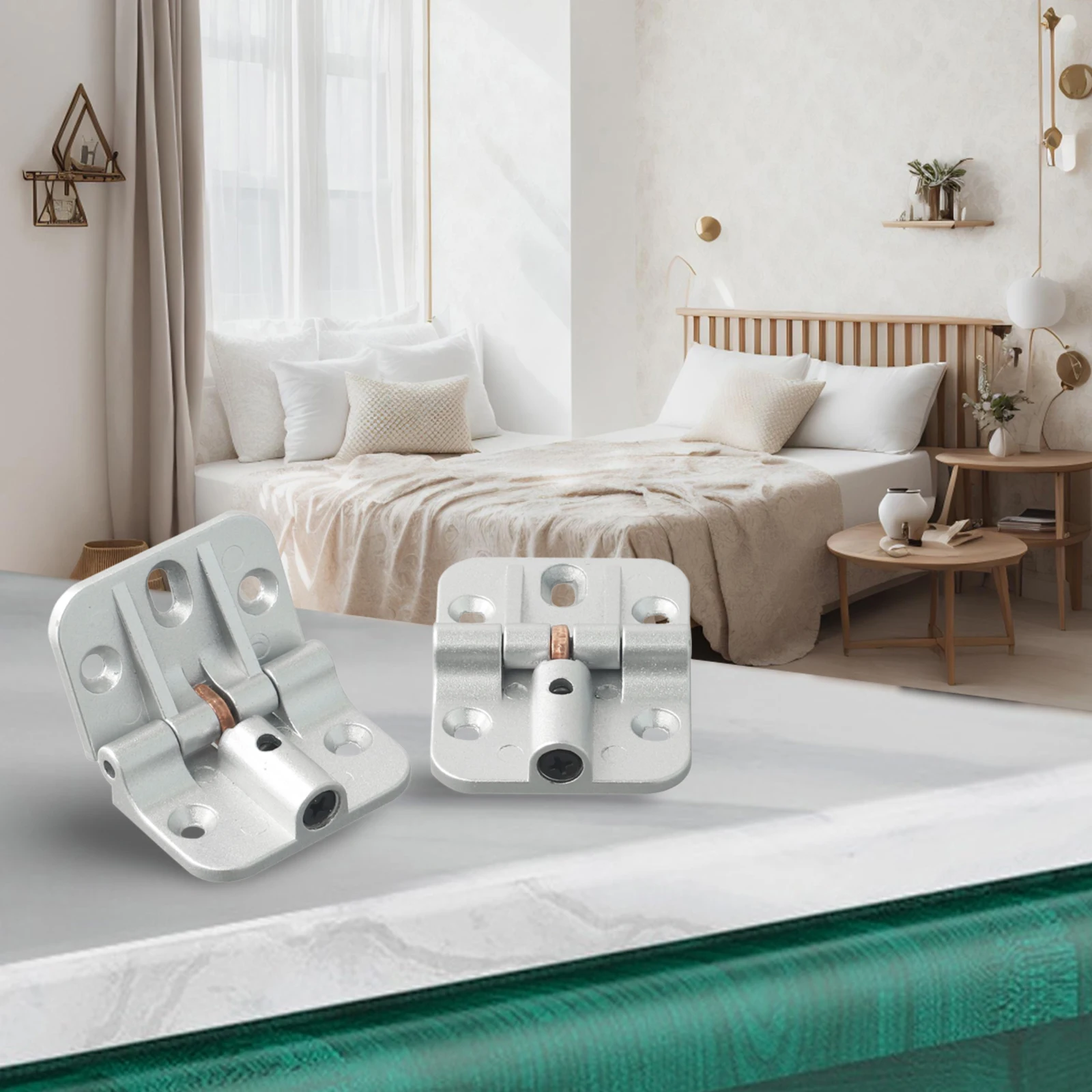 2pcs 90 Degree Positioning Adjustable Locking Hinge Zinc Alloy Wardrobe Door Hinge Table Hinge Folding Table Hinge
