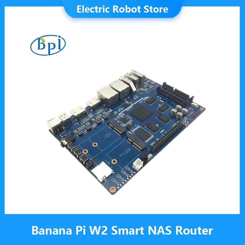 

Умная фотоплата Banana Pi BPI W2 со встроенным чипом RTD1296