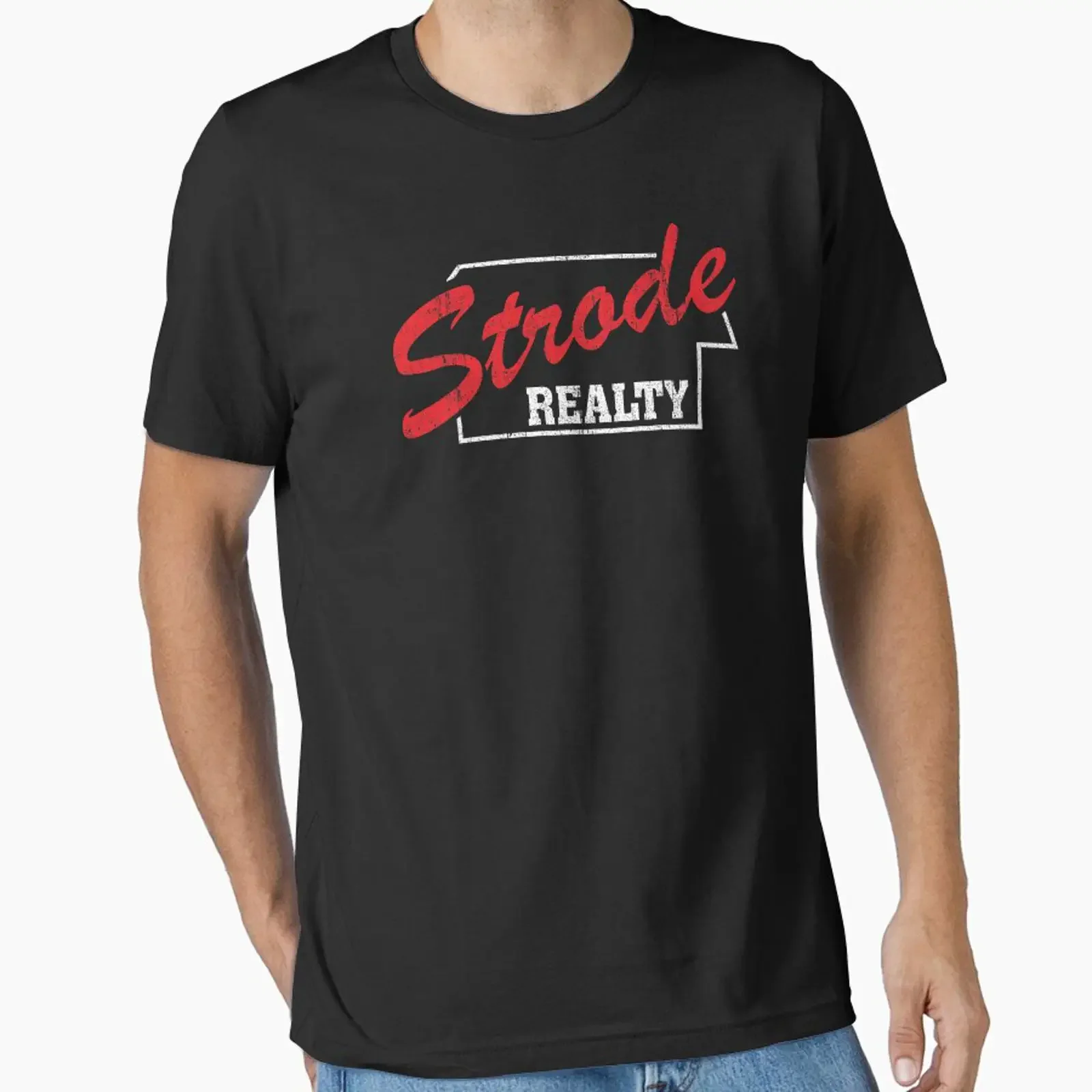 Strode Realty designed and sold by huckblade vintage Washed Stylish Casual fashion Soft Comfortable Unisex streetwear Versatile