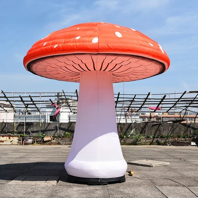 مصباح تزيين قابل للنفخ للإعلان الشهير، مخروط آيس كريم قابل للنفخ مع LED