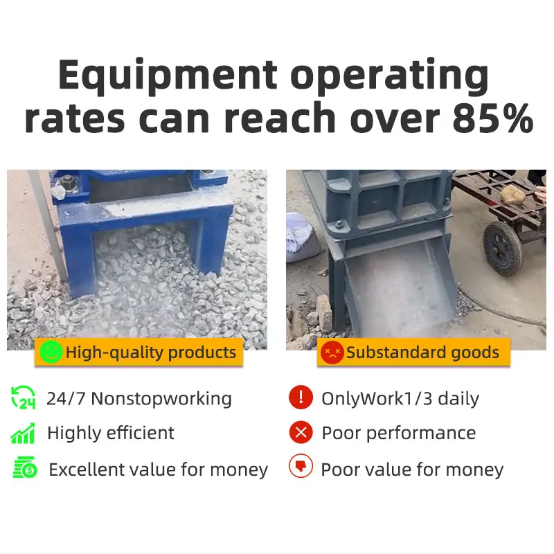 Small Jaw Crusher Machine Concrete Rock Stone Crusher for Mining Quarry Construction Waste