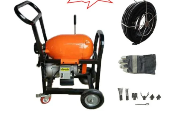 منظف الصرف معدات تنظيف أنابيب الصرف الصحي اعوج #3