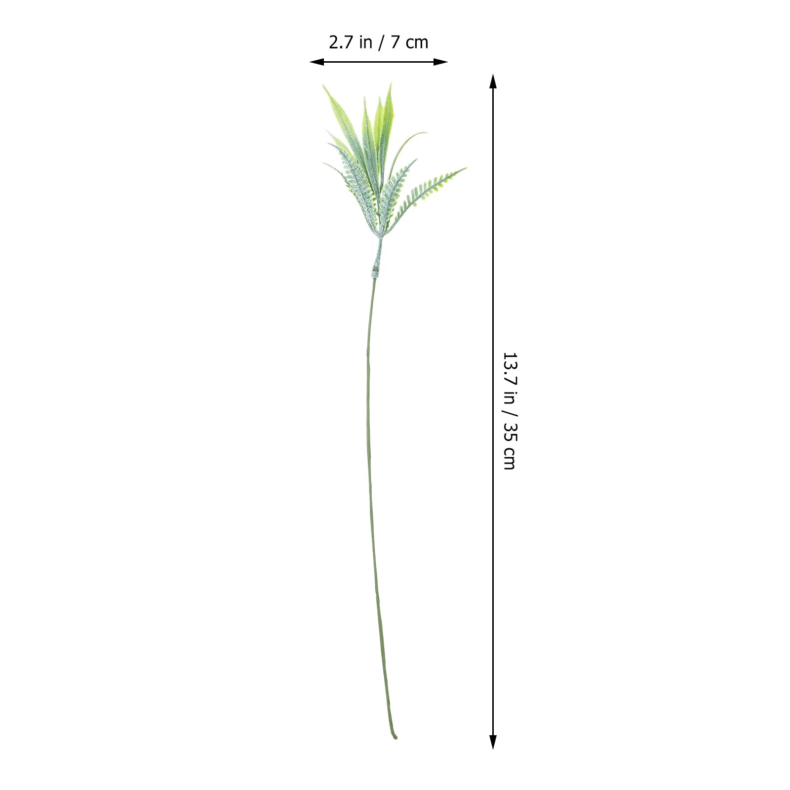 

10Pcs Simulation Plant with Stem Realistic Faux Plants Indoor Artificial Leaves for Home Decor Wall Plants Decorative Filler