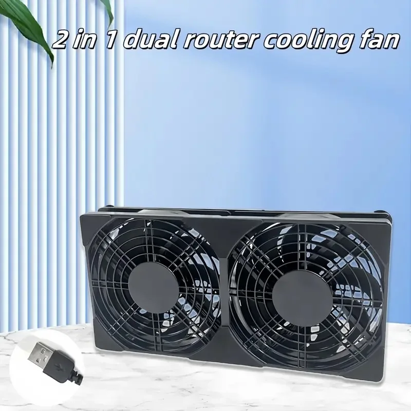 120mm 240mm Fan Router Cooling Fan DIY PC Cooler TV Box Wireless Silent Quiet DC 5V USB Power 12CM W/Screws Protective Net