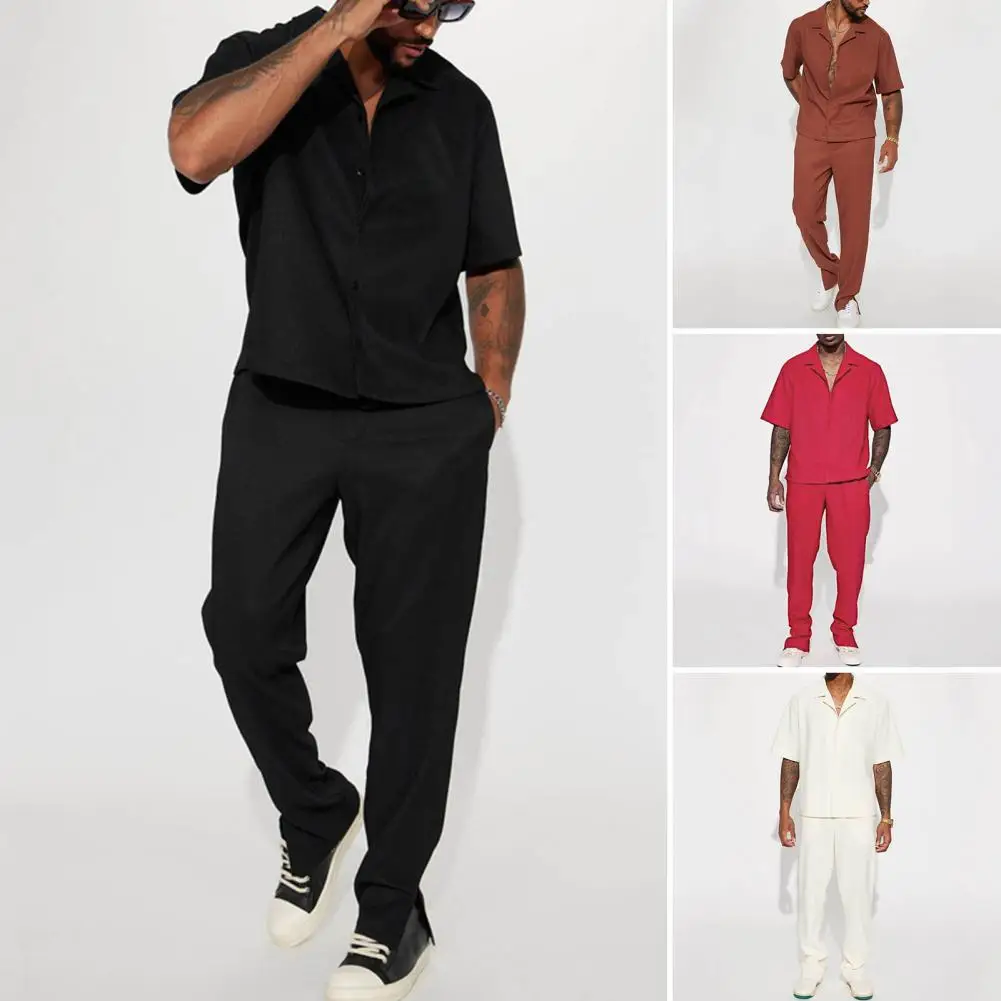

Men's Summer Suit Men's Summer Suit Summer Suit for Men Sets Sweatsuit Set Men's Clothing