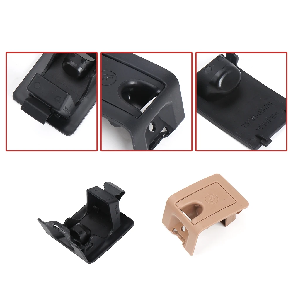 Car Rear Seat Hook Child Restraint ISOFIX Cover for Lexus ES UX 2018-2022 Car Rear Seat Hook Buckle