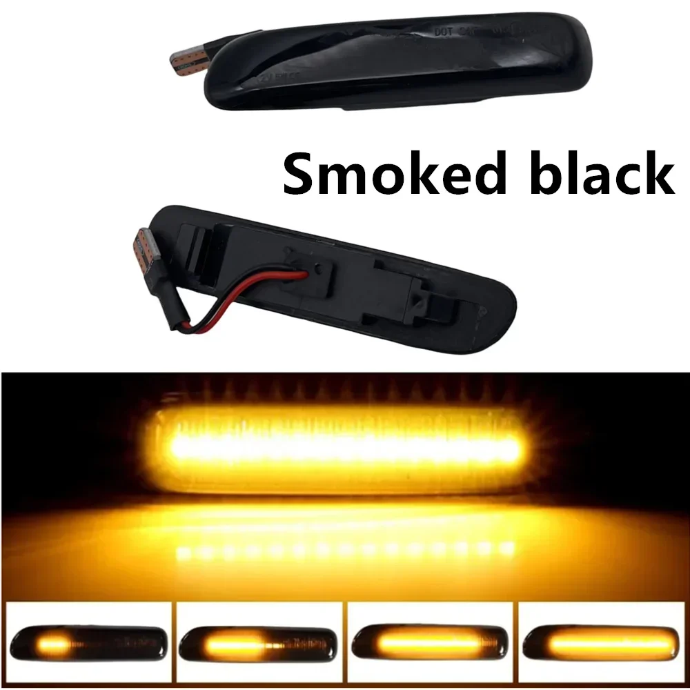 

Автомобильный светодиодный указатель поворота, боковой габаритный динамический мигающий свет для BMW E46 3, серия Limousine Coupe Compact Cabriolet Touring