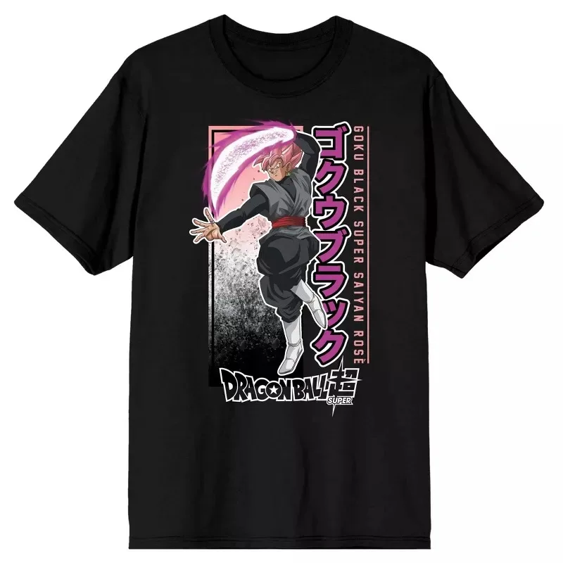 Camiseta informal Dragon Ball Super Villain Zamasu Inside Goku, camiseta de marca de lujo para hombres y mujeres