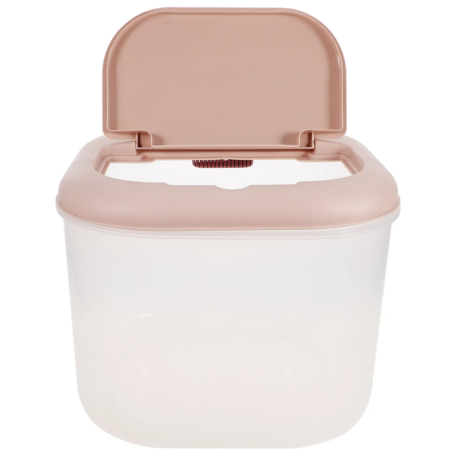 

Sealed Rice Box Organizer Dog Food Container Kitchen Storage Pantry Canister Airtight Rack Flour