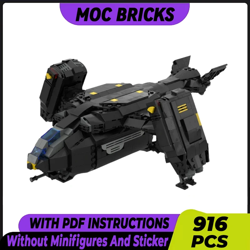 

Popular Game Model Moc Building Bricks Diver Pelican Shuttle Technology Modular Blocks Gifts Christmas Toys DIY Sets Assembly